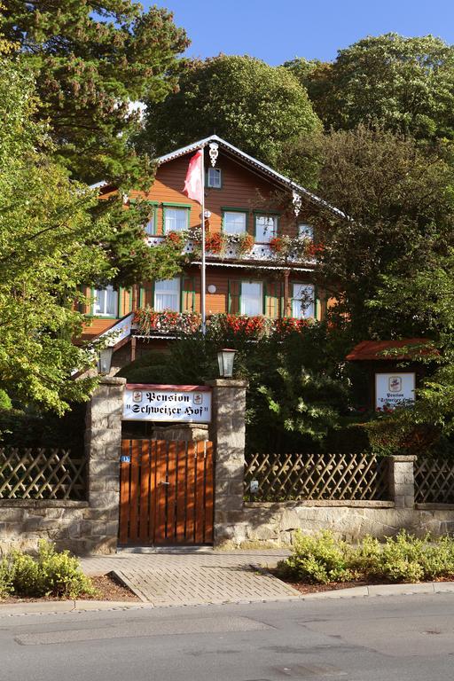 Pension Schweizer Hof Wernigerode Zewnętrze zdjęcie